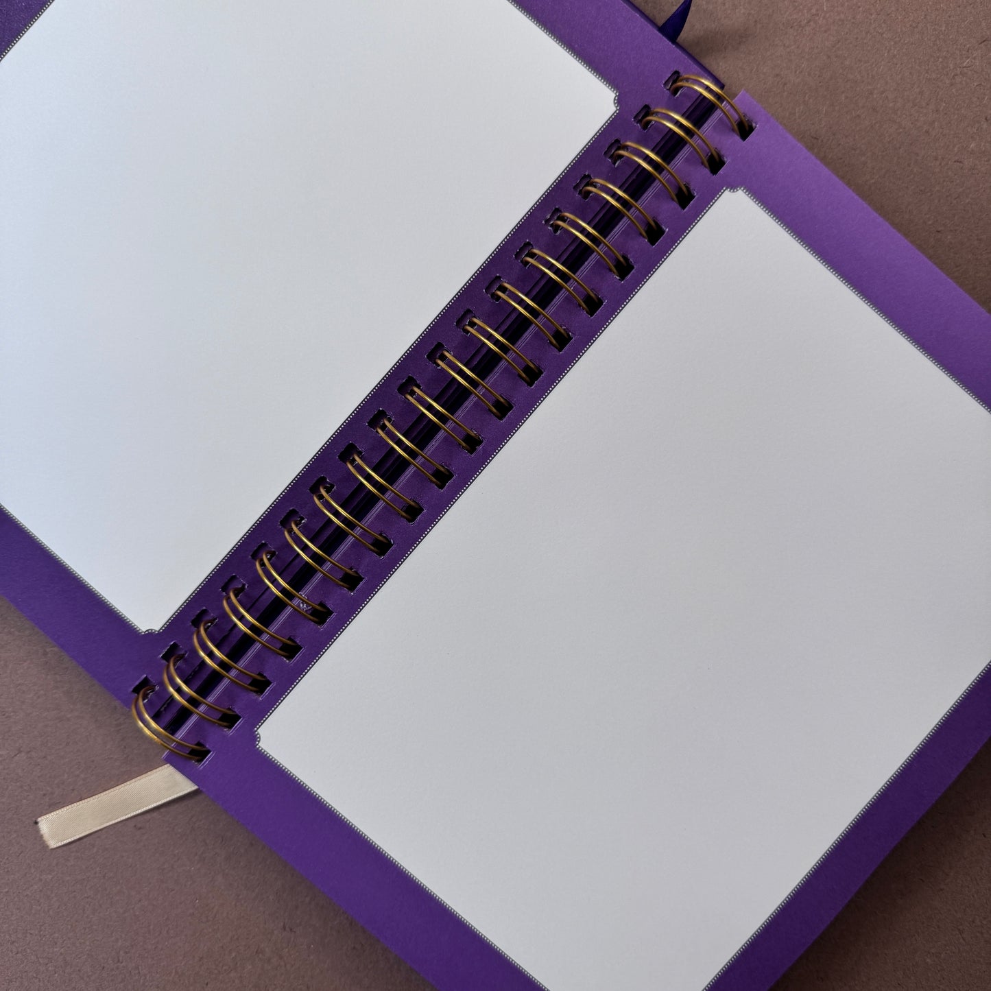 Purple Activity Journal (Undated, B5 Plain)
