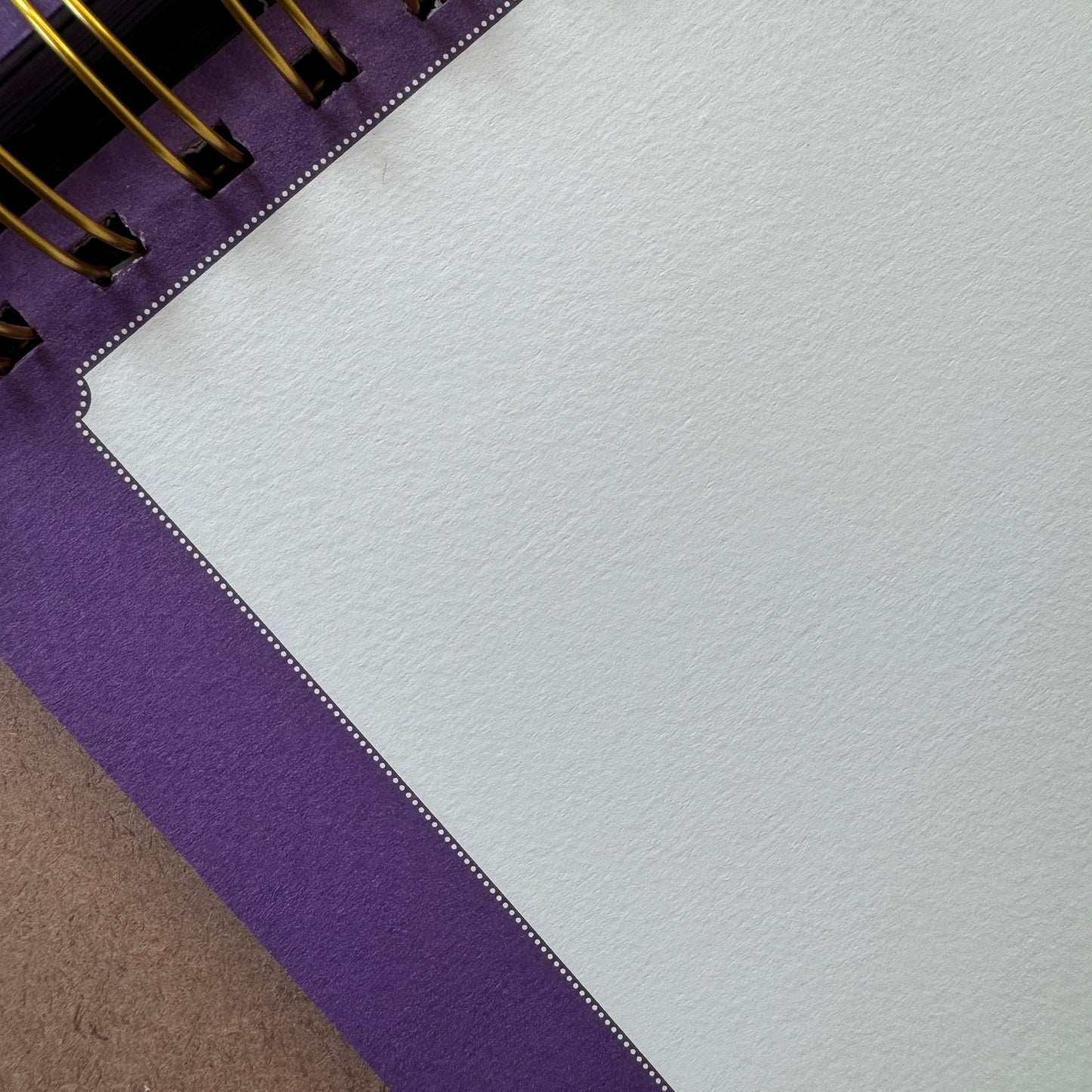 Purple Activity Journal (Undated, B5 Plain)