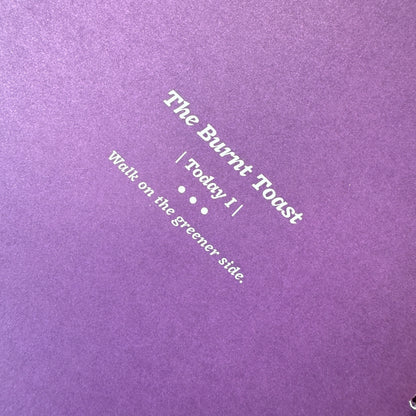 Purple Activity Journal (Undated, B5 Plain)