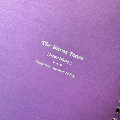 Purple Quotes Journal (Undated, B5 Dotted Grid)