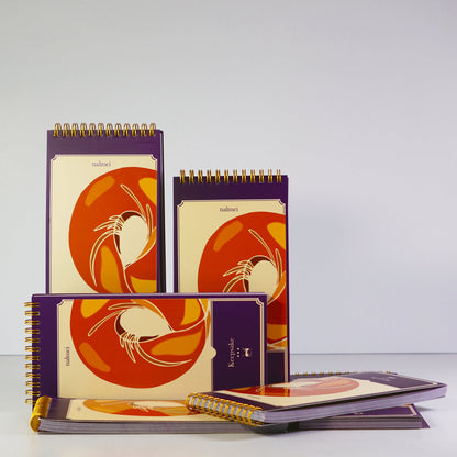 A set of 6 Purple Tear Away Notepads | Nalmei
