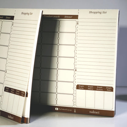 Meal Planners Stacked | Nalmei
